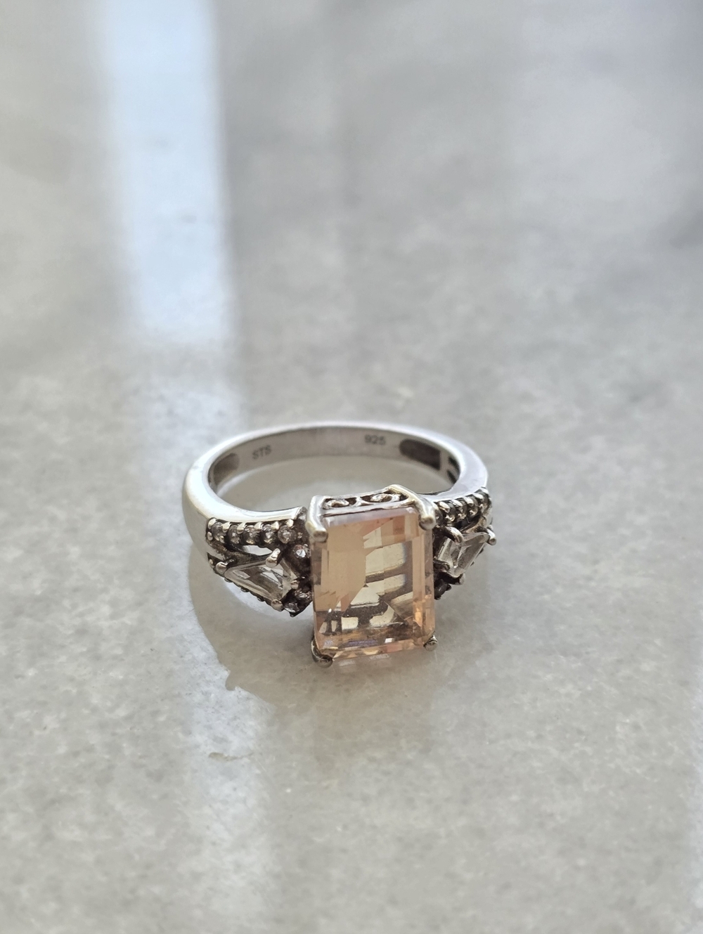 Morganite Ring